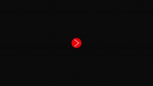 Skip button with loop arrow icon sign animation on transparent background, Interactive skip ad button animation with Alpha channel in 4K VIDEO.