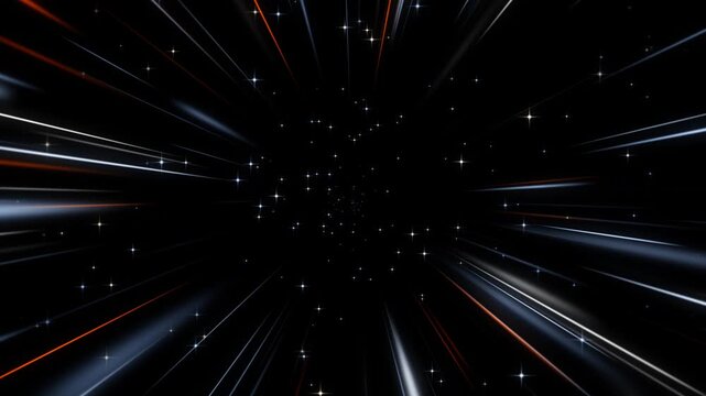 Light line motion graphics for title sequences