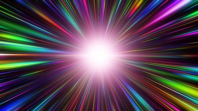Light line motion graphics for title sequences