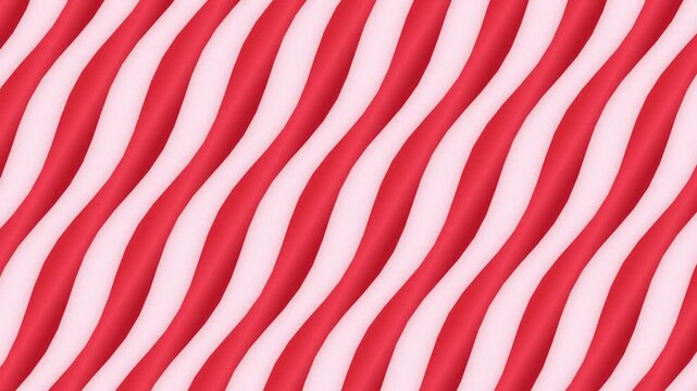 Red and White Striped Fabric Texture Background with Bold Zebra-Inspired Pattern, Seamless Textile Design, Decorative Wallpaper and Abstract Wildlife Print