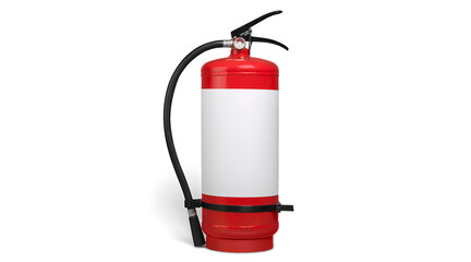 Obraz premium fire extinguisher, red extinguisher, white cylinder, safety equipment, emergency gear, fire safety, fire extinguisher PNG, PNG