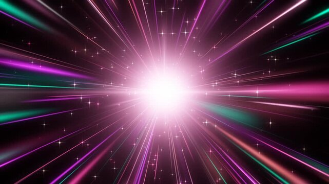 Light line motion graphics for title sequences