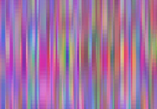 Abstract Vertical Colorful Stripes Digital Glitch Effect Background