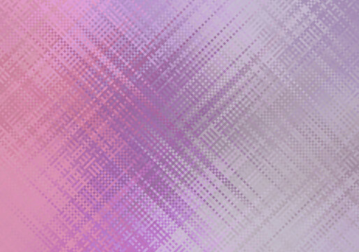 Abstract Purple and Pink Digital Geometric Pixelated Mosaic Background