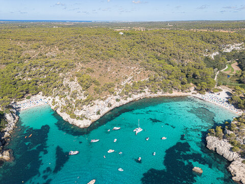 Cala Macarella et Cala Macarelleta (Minorque - Bal&eacute;ares - Espagne)
