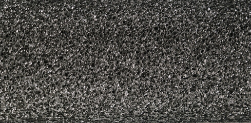 Fototapeta premium grey foam insulation texture, porous structure detail