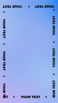 Border Animated Text Gradient Title