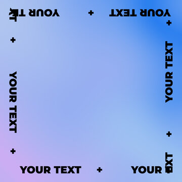 Border Animated Text Gradient Title