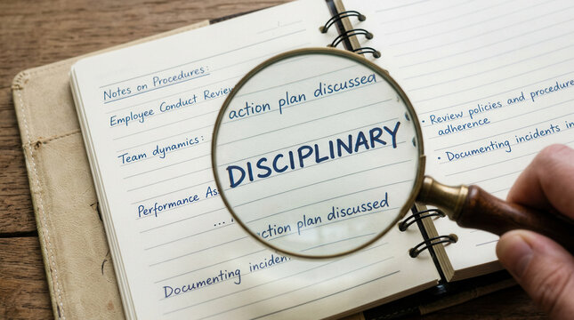 Employee Disciplinary Review Process Magnified For Clarity