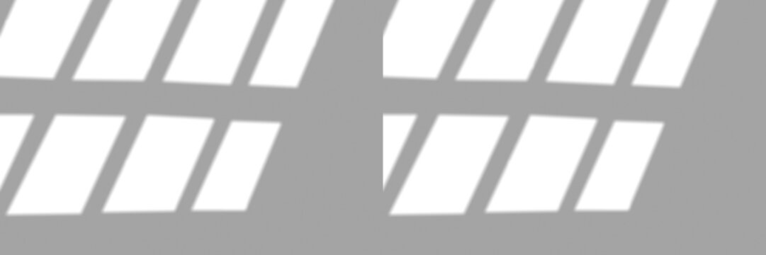 Slanted window grid light and shadow png creating bold geometric contrast on a minimalist wall