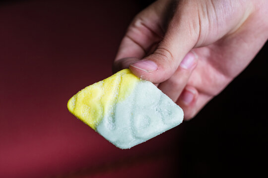Tallinn, Estonia - September 20, 2026: BUBS candy brand logo. BUBS foam candy. BUBS is a Swedish confectionery brand known for colorful gummy and foam sweets owned by Orkla Snacks.