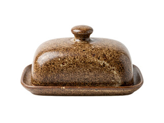 Rustic Ceramic Butter Dish Container
