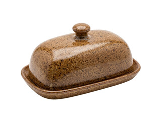 Rustic Ceramic Butter Dish Container