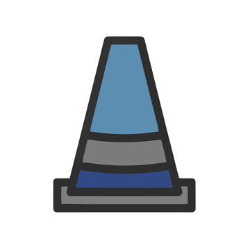Traffic cone icon