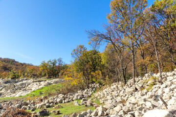 Obraz premium Ancient Thracian city of Perperikon, Bulgaria