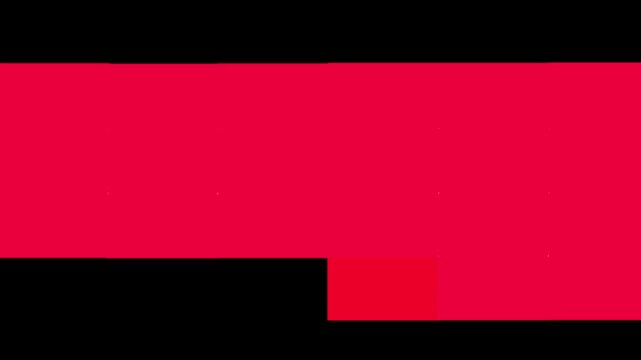 Red Layered Audio Waveform Animation with Grid Texture, Music Visualizer Loop