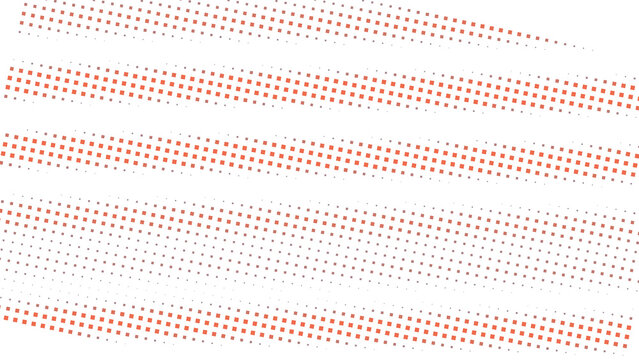 Abstract background, featuring diagonal lines, of small salmon, pink dots on, a deep black, background with a, subtle halftone gradient effect isolated on a transparent background