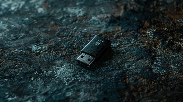 Stylish black and silver usb flash drive for reliable data storage, transfer, and backup solutions