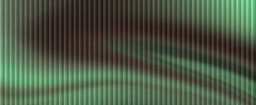 Abstract vertical line pattern with green and black gradient, textured stripe background for digital design. Modern linear graphic with soft motion blur. Minimalist striped wallpaper texture.