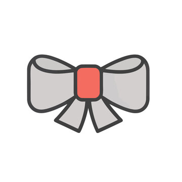 Simple bow tie icon