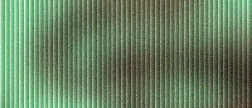 Abstract green vertical lines background, blurred motion texture with rhythmic parallel stripes. Modern digital pattern with soft gradient shadows, minimalist aesthetic for tech presentations.
