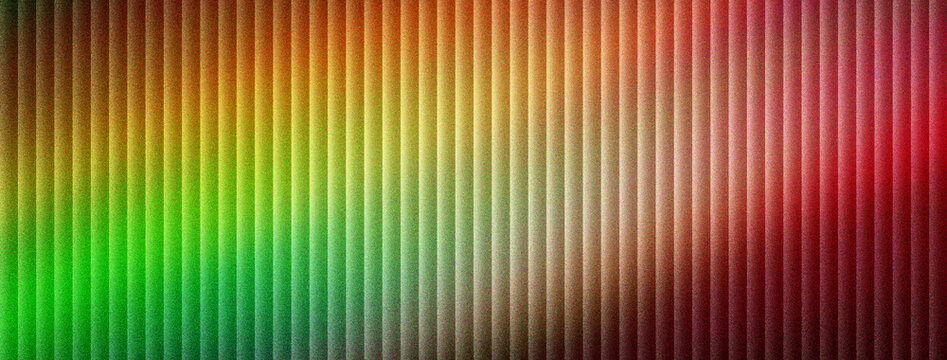 Abstract vertical line background with vibrant color gradient, textured striped pattern in green yellow and red tones, modern linear backdrop for digital marketing and creative web design.