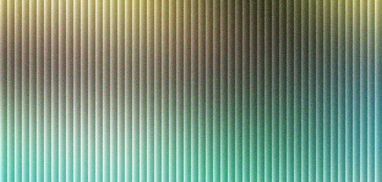 Abstract vertical line pattern with soft teal and gold color gradient. Modern geometric background with parallel stripes and blurred texture. Minimalist linear design for digital wallpaper.