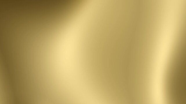 Smooth shiny reflective metallic surface with bright warm yellow gold gradient. Suitable for luxury branding, product packaging, and elegant design projects.