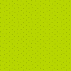 Bright green polka dot pattern background with small dots © vastron
