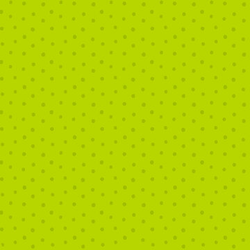 Bright green polka dot pattern background with small dots