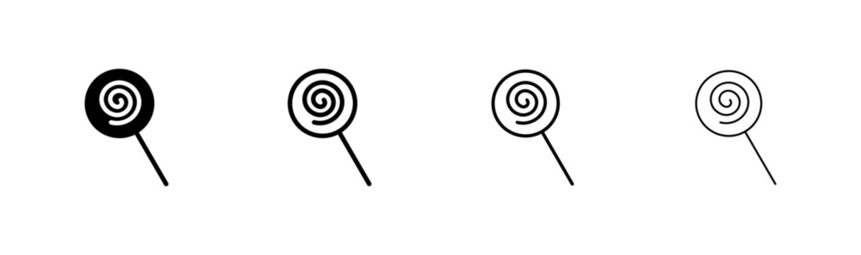 Candy icon logo design. candy sign and symbol.
