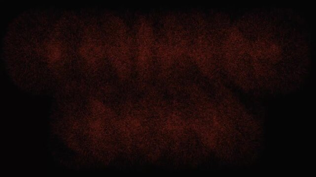 Coming soon text reveal animation with red particle effect on black background cinematic footage.