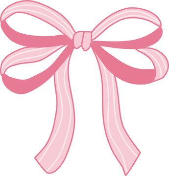 Hand drawn bow pattern collection 