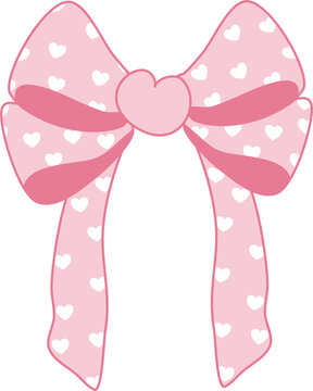 Hand drawn bow pattern collection 