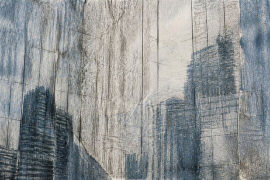 Frottage Rubbing glass building reflections background