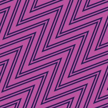 Abstract vector blue background diagonal zig zag pattern or grid texture