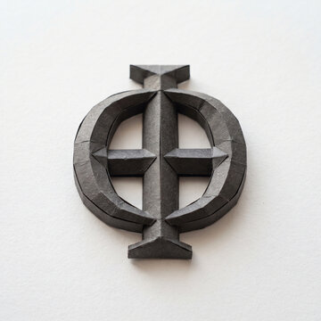 Phi in mathematics symbol