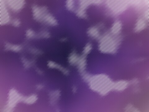 Dark purple halftone line pattern abstract background
