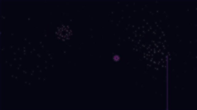 Stunning fireworks background with glowing light particles soft bokeh effects abstract festive celebration design for new year event