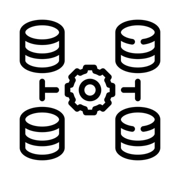 database line icon
