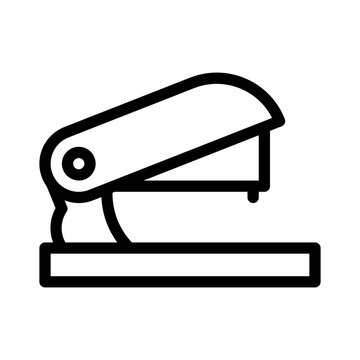 stapler line icon