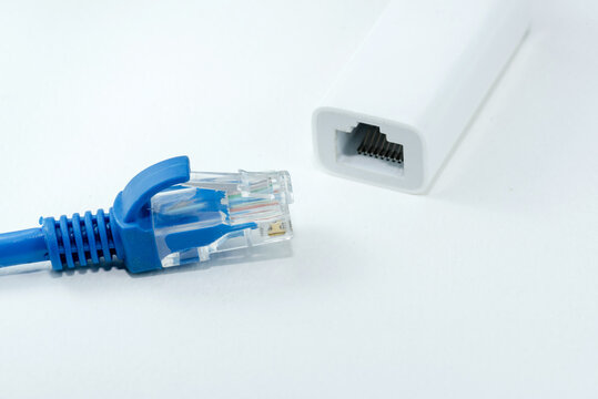 Lan cable working network internet cable , Server internet