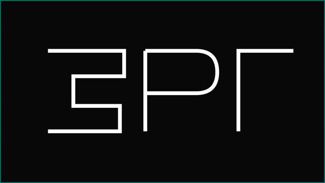 Futuristic Tech Glyph Symbol Animation