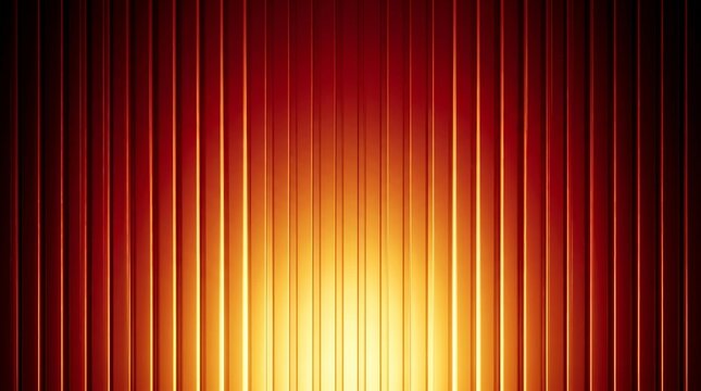 Vertical red and yellow gradient stripes with light flare
