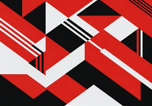 Crimson Geometric Rhapsody