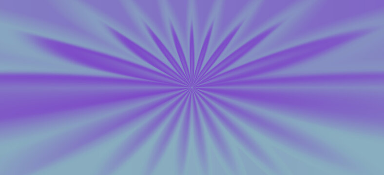 Abstract purple starburst background with radial light rays emanating from a center point in a smooth soft color transition