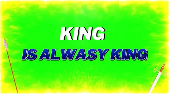 King Is Always King Graphic Poster