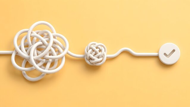 Business Problem Solving Complexity To Simplicity Solution Concept