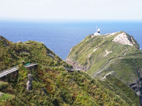 神威岬の風景