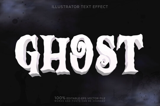 wicked ghost text effect